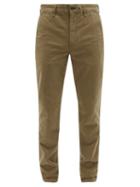 Matchesfashion.com Rag & Bone - Fit 2 Logo-embroidered Cotton-blend Chino Trousers - Mens - Khaki