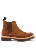 Matchesfashion.com Grenson - Arlo Suede Chelsea Boots - Mens - Brown