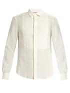 Barena Venezia Point-collar Bib-front Linen Shirt