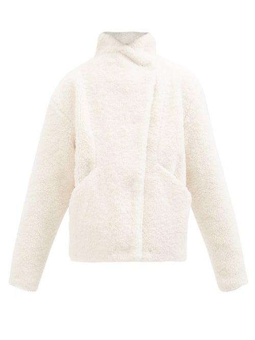 Frame - Recycled Faux-shearling Sherpa Jacket - Womens - Ivory