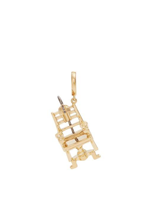 Matchesfashion.com Annoushka - X The Vampire's Wife The Mercy Seat Charm - Womens - Yellow Gold