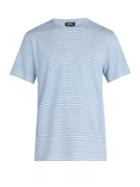 A.p.c. Jimmy Fine Stripe Linen Blend T-shirt