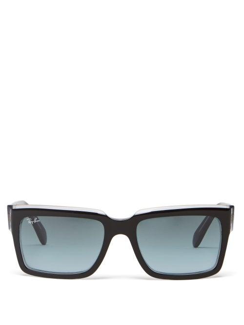 Ray-ban - Inverness Square Acetate Sunglasses - Mens - Black