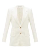 Matchesfashion.com Umit Benan B+ - Single-breasted Blazer - Womens - White