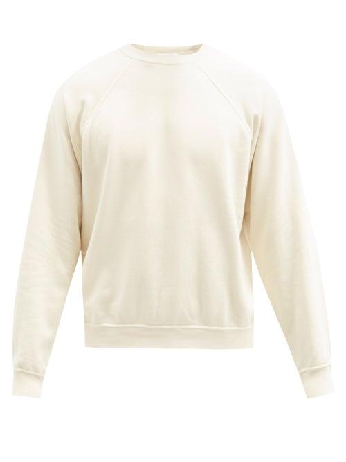 Matchesfashion.com Lady White Co. - Jacob Cotton-jersey Sweatshirt - Mens - Light Beige