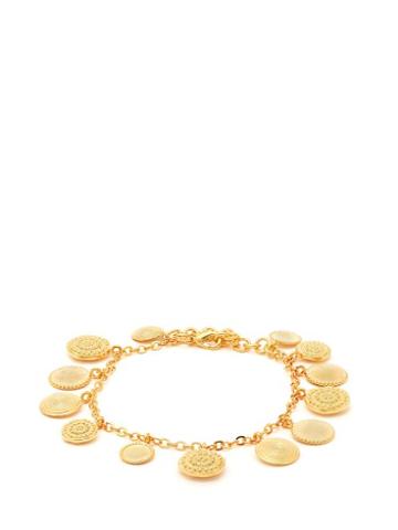 Matchesfashion.com Joelle Kharrat - Charm Gold Plated Ankle Bracelet - Womens - Gold