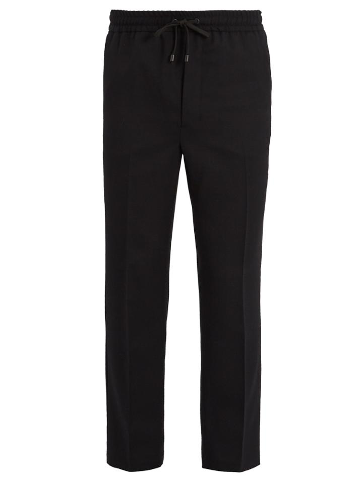 Ami Straight-leg Wool Trousers
