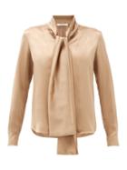 Matchesfashion.com Max Mara - Salita Blouse - Womens - Beige