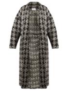 Gabriela Hearst Laurianna Houndstooth Wool-blend Cardigan