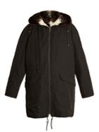 Yves Salomon Army Reversible Fur-lined Hooded Parka