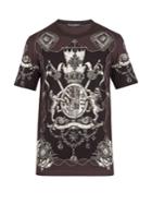 Dolce & Gabbana Crest-print Cotton T-shirt