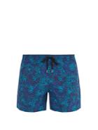 Dan Ward Chrysanthemum-print Swim Shorts