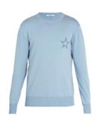 Givenchy Star-embroidered Cotton Sweater