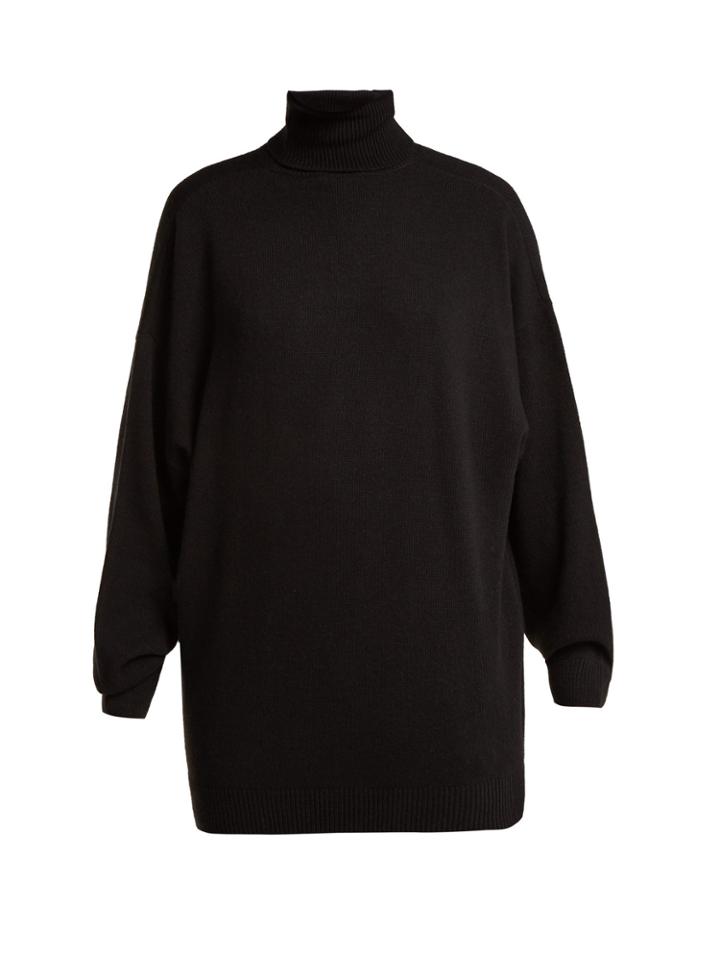 Balenciaga Roll-neck Wool And Cashmere-blend Sweater