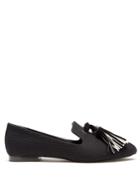 Proenza Schouler Tasselled Woven-canvas Loafers