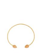 Matchesfashion.com Sylvia Toledano - Quartz And Gold Plated Necklace - Womens - Pink