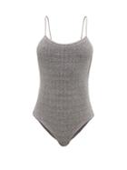 Matchesfashion.com Oseree - Lumire Lam Swimsuit - Womens - Grey