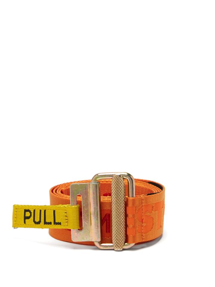 Heron Preston -embroidered Jacquard Tape Belt