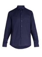 Matchesfashion.com Vilebrequin - Linen Shirt - Mens - Navy