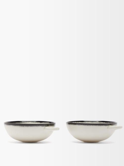 Serax - X Ann Demeulemeester Set Of Two Porcelain Cups - Black White