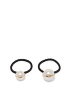 Matchesfashion.com Rosantica By Michela Panero - Epica Faux Pearl Hair Ties - Womens - Pearl