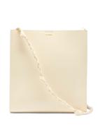 Ladies Bags Jil Sander - Tangle Medium Braided-strap Leather Shoulder Bag - Womens - White