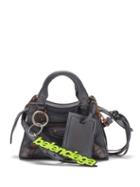 Balenciaga - Neo Classic City Mini Leather Bag - Womens - Navy