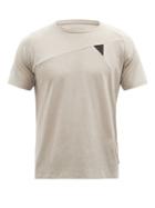 Klttermusen - Fafne Panelled Tencel-blend Jersey T-shirt - Mens - Light Grey