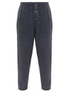 Matchesfashion.com Officine Gnrale - Paolo Straight-leg Trousers - Mens - Blue