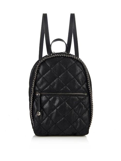 Stella Mccartney Falabella Faux-suede Backpack