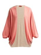 Matchesfashion.com Missoni - Batwing Sleeve Cashmere Blend Cardigan - Womens - Pink Multi