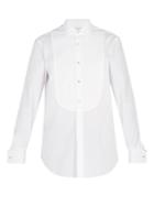 Paul Smith Double-cuff Curved-bib Cotton Evening Shirt
