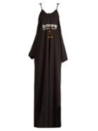 Vetements Deconstructed Cotton Maxi Dress