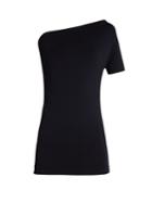 Helmut Lang One-shoulder Jersey T-shirt