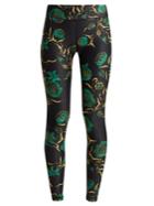 The Upside Jade Floral-print Leggings