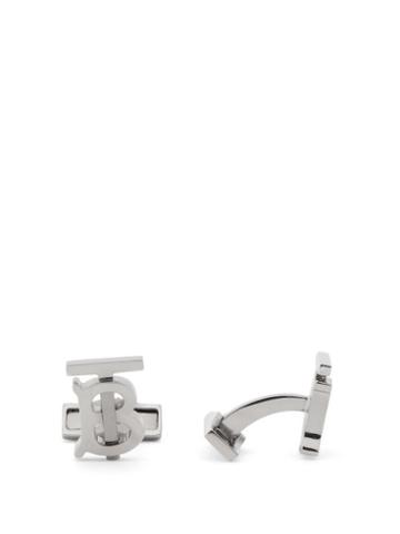 Matchesfashion.com Burberry - Tb Cufflinks - Mens - Silver