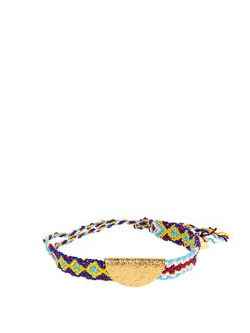 Lucy Folk Taco Gold-plated Friendship Bracelet