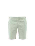 Matchesfashion.com Orlebar Brown - Dane Ii Cotton-blend Twill Shorts - Mens - Beige