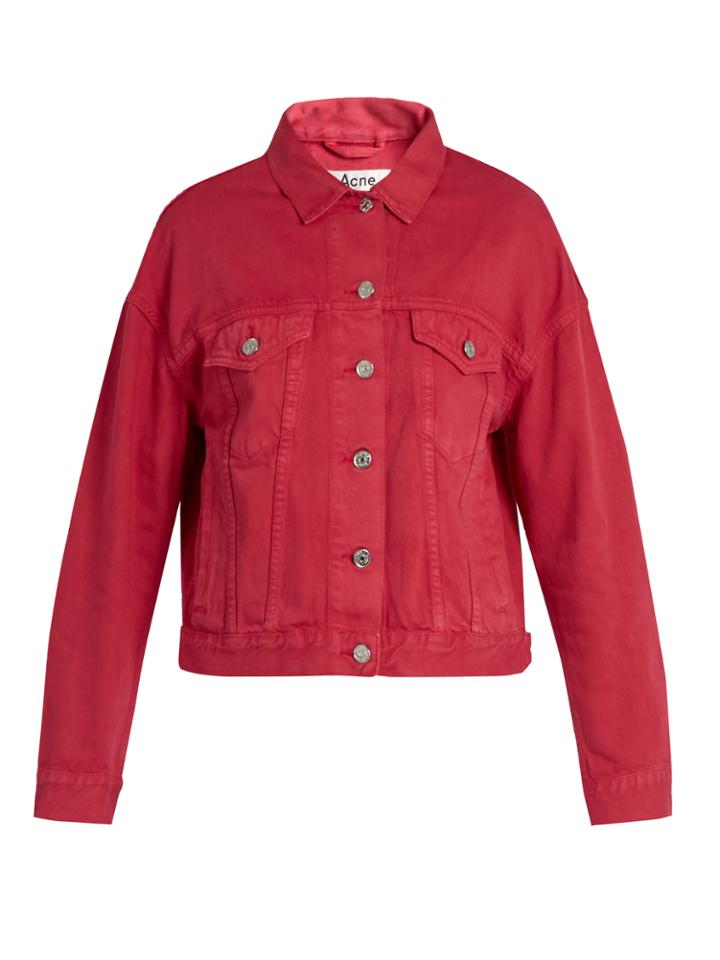 Acne Studios Lab Denim Jacket