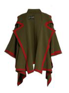 Burberry Prorsum Notch-lapel Wool-blend Wrap