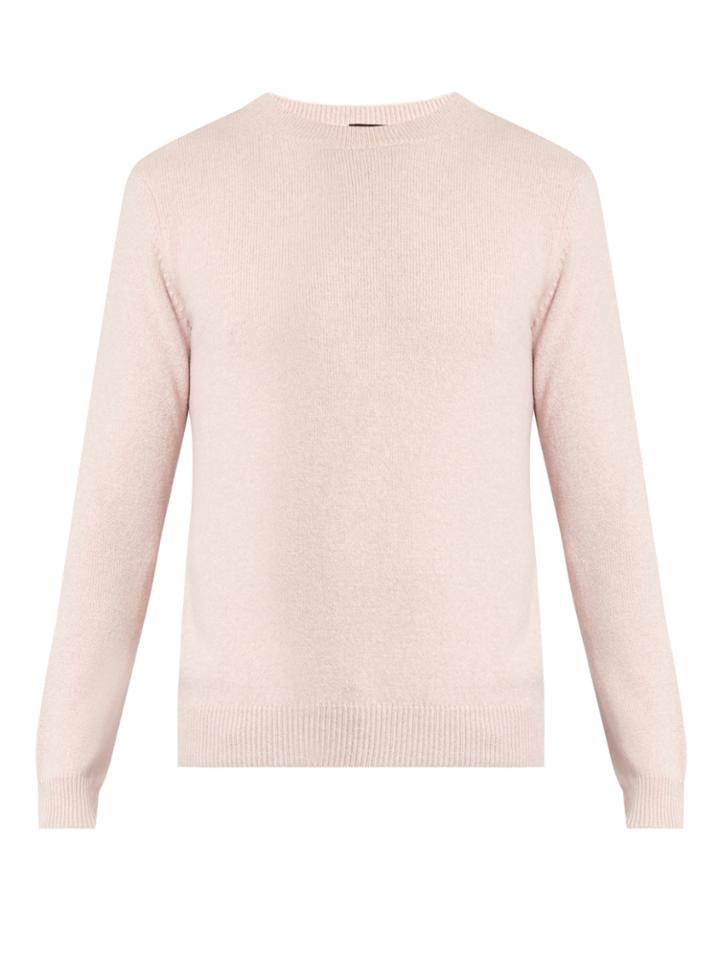 A.p.c. Ringo Crew-neck Wool And Cashmere-blend Sweater