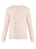 A.p.c. Ringo Crew-neck Wool And Cashmere-blend Sweater