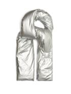 Rick Owens Drkshdw - Padded-nylon Scarf - Mens - Silver