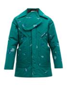 Matchesfashion.com Namacheko - Kiwa Chest Panel Printed Jacket - Mens - Green
