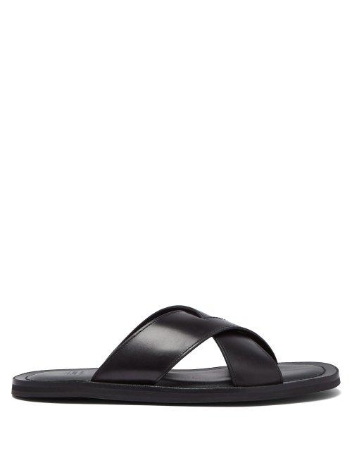 Matchesfashion.com Church's - Torquay Leather Sandals - Mens - Black