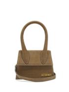 Matchesfashion.com Jacquemus - Chiquito Crocodile-effect Leather Bag - Womens - Beige