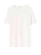 Lemaire - Ribbed-jersey T-shirt - Mens - White
