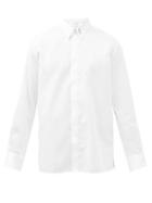Givenchy - Logo-bar Cotton-twill Shirt - Mens - White