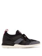 Matchesfashion.com Moncler - Emilien Contrast Panel Low Top Trainers - Mens - Black Multi