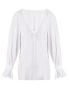Merlette Azore Cotton-poplin Blouse